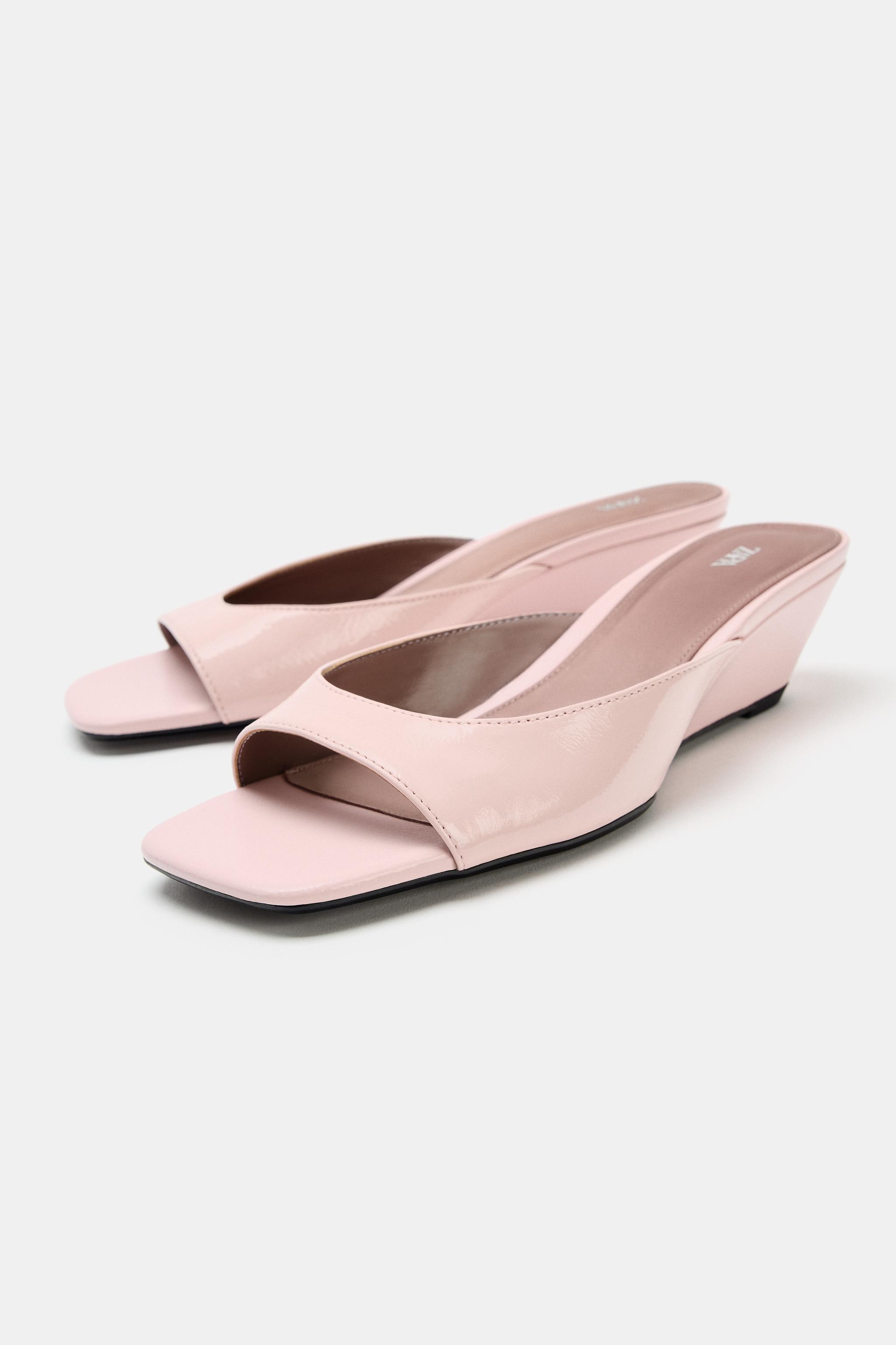 LEATHER WEDGES